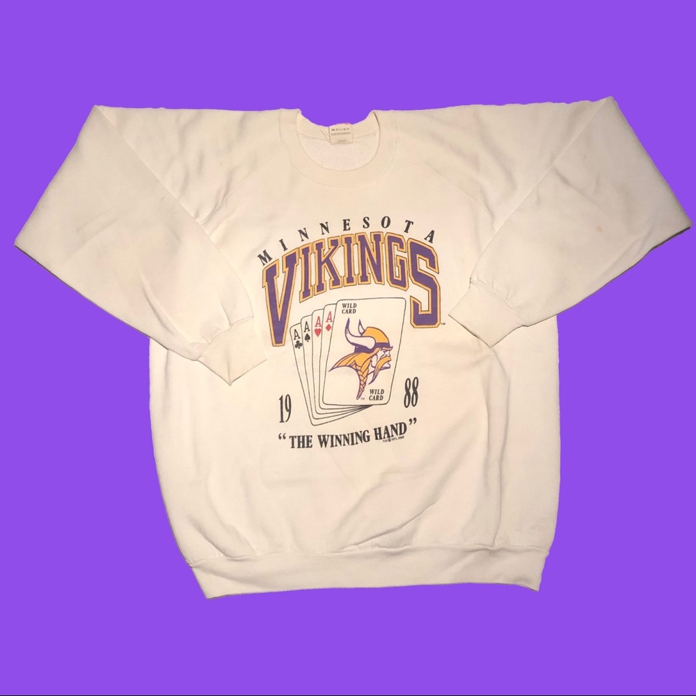 ❌SOLD❌ Vintage 1988 Minnesota Vikings Crewneck